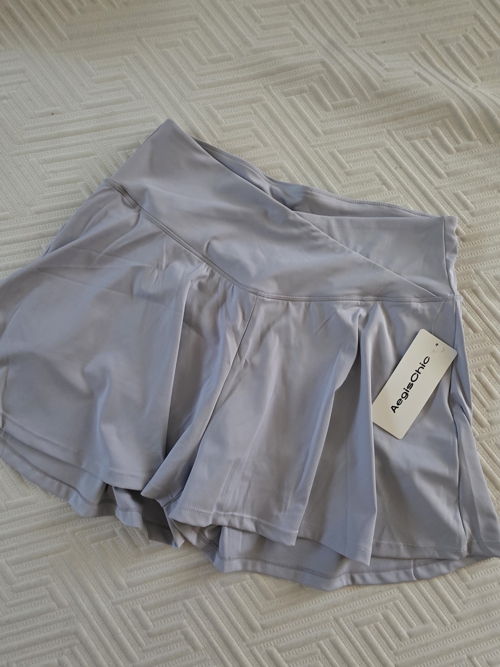 Women's Light Gret Athletic Shorts